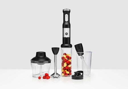 Precision Stavmixer med Smoothie-kanna & Tillbehör