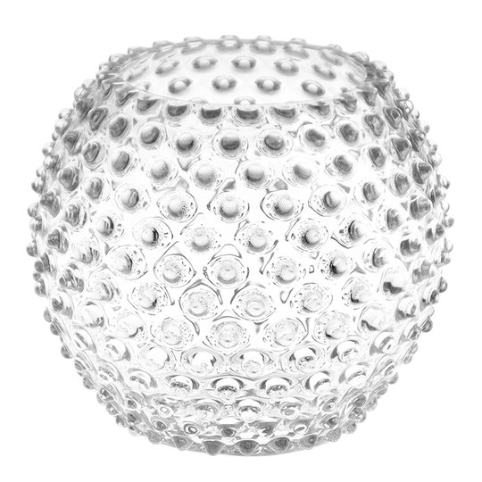 Klimchi - Hobnail Vas 18 cm Crystal