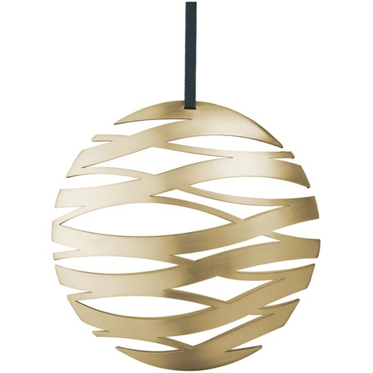 Stelton Tangle julornament boll, stor - mässing