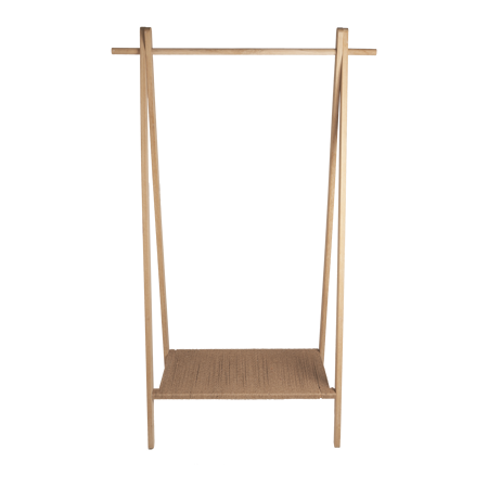 Ebern Klädställning 92x39x153 cm White washed
