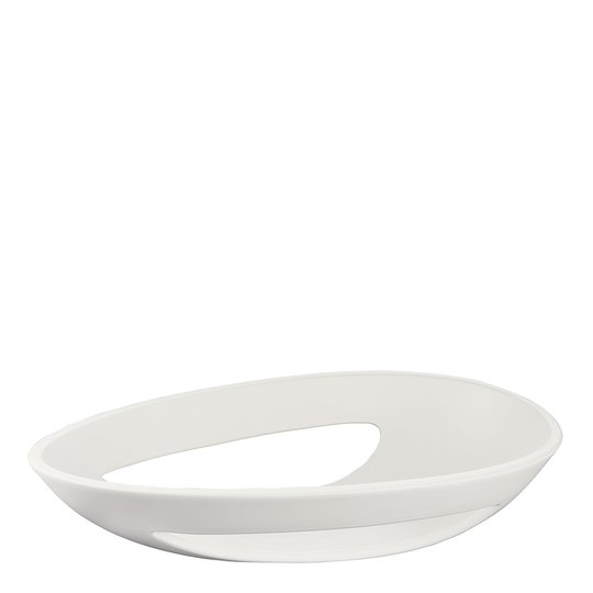 Kähler Design - Kokong Skål genombruten 40x23,5 cm Vit