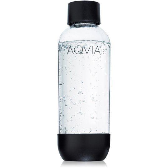 Aqvia Vattenflaska 1 000 ml. Svart
