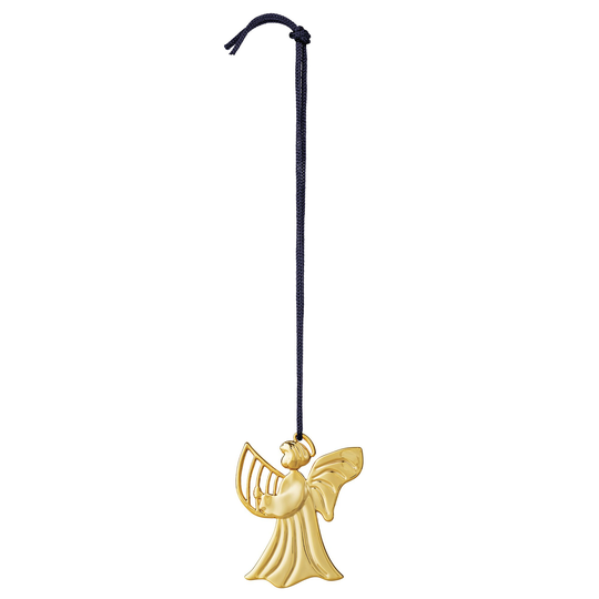 Rosendahl Ängel med harpa julpynt, guld
