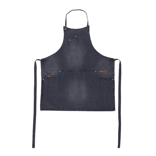 Dutchdeluxes - Förkläde Fem Fickor SlimFit Washed Grey