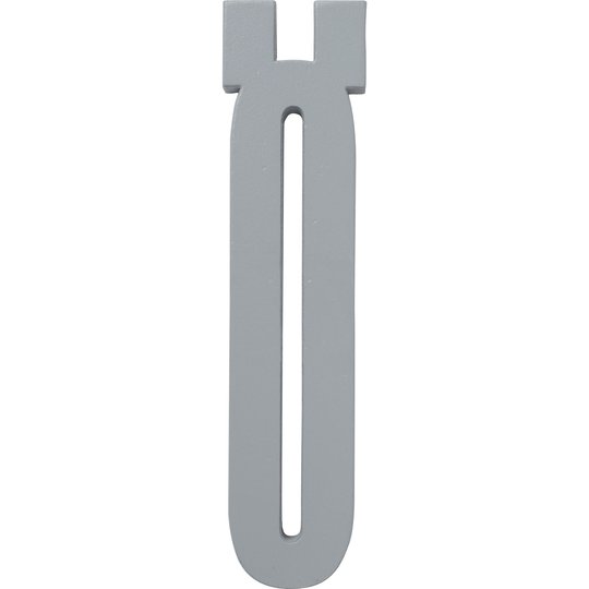 Design Letters Grå Bokstav i Trä, Ö (Ø)