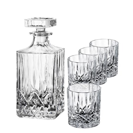 Harvey Whiskey-Set Karaff + 4 Glas 24 cl