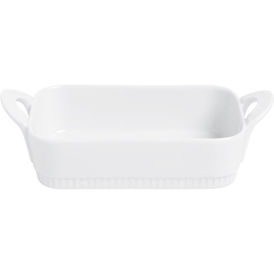 Pillivuyt Toulouse rektangulärt fat, 16 cm.