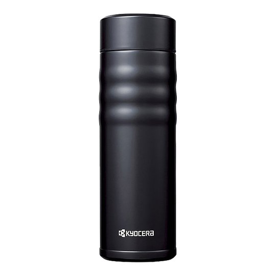 Kyocera - Keramisk Termosmugg med skruvlock 50 cl Svart