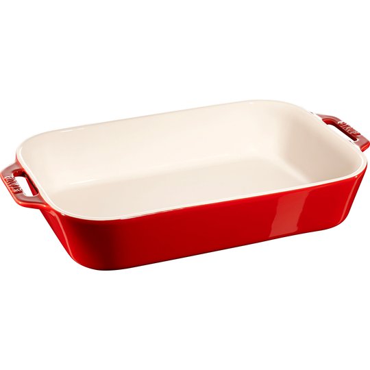 Staub Rektangulär Ugnsform 34 x 24 cm Röd