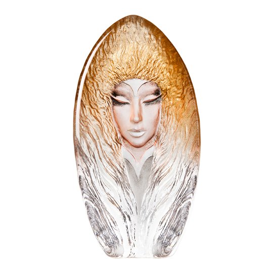 Målerås Glasbruk - Masq Dawn 18 cm Guld