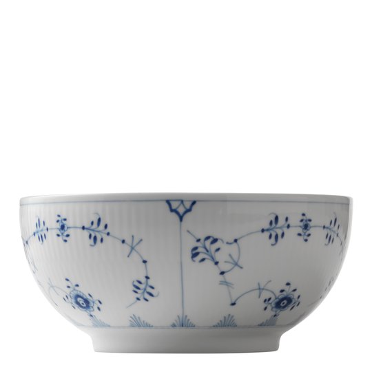 Royal Copenhagen - Blue Fluted Plain Skål 1,1 L 18 cm