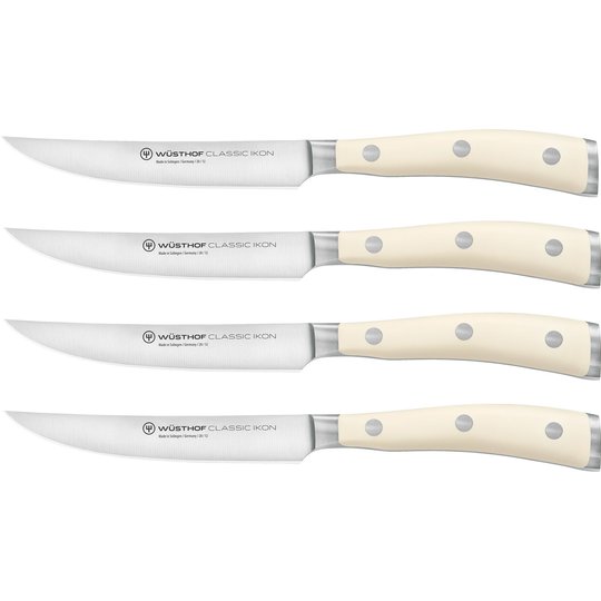 Wüsthof Classic Ikon Grillknivsset Vitt