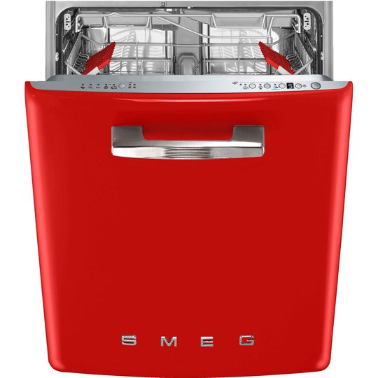 Smeg ST2FABRD2 Diskmaskin, röd