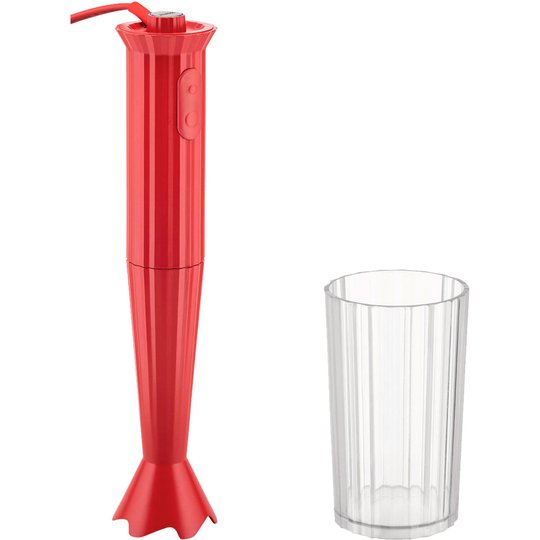 Alessi MDL10 Plissé stavmixer, röd