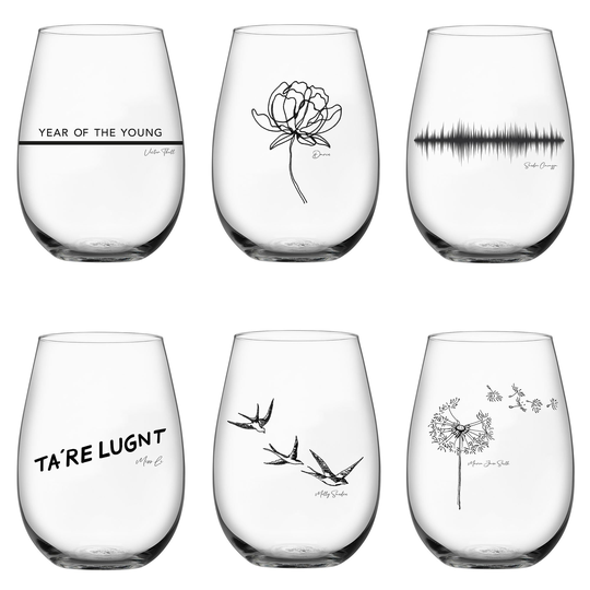 Kosta Boda Don't Stop the Music tumblerglas, 6-pack