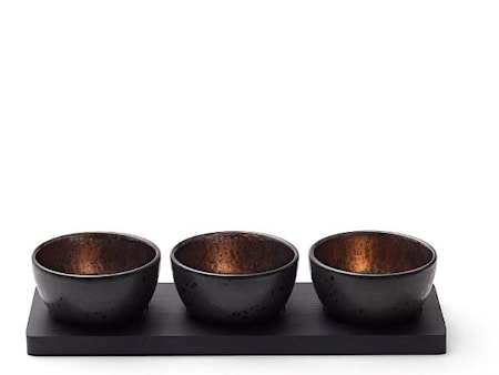 Cabaretset Svart/Brons 4 delar