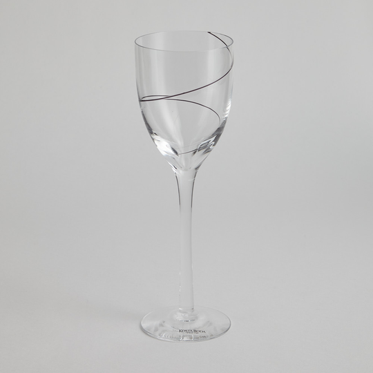 Kosta Boda - Vitvinsglas "Line" 11 st