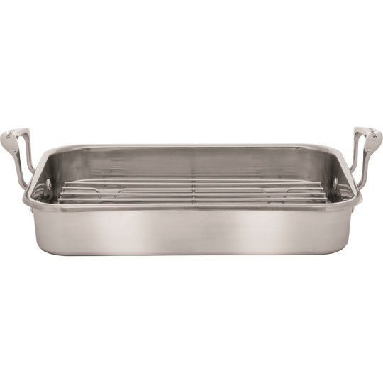 Scanpan Impact Induction Långpanna med galler42x26 cm