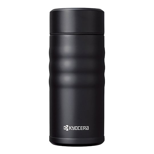 Kyocera - Keramisk Termosmugg med skruvlock 35 cl Svart