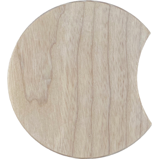 Ola Särén Design CIRKA knivlist, ask/vitpigmenterad, 5-pack