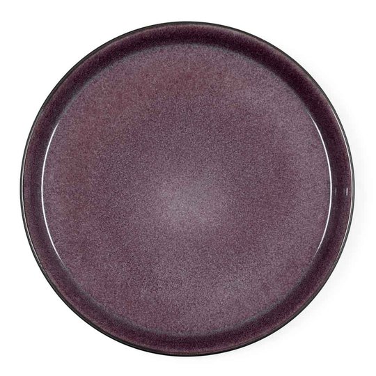 Bitz - Bitz Tallrik Gastro 21 cm Svart/Lila