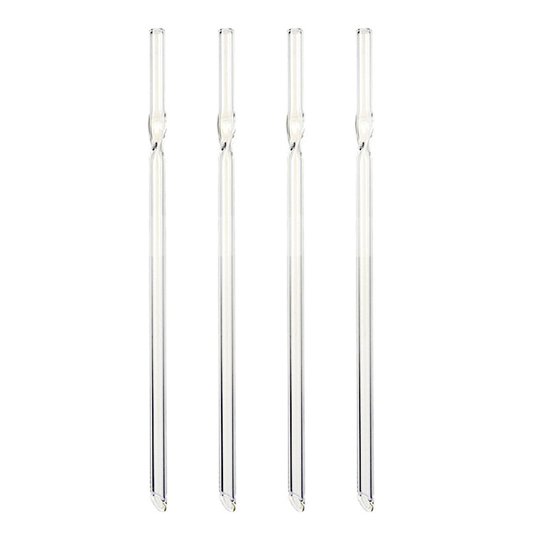 Dorre - Dora Sugrör/Drinkpinne Glas 4-pack