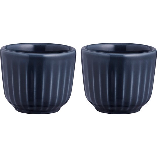 Kähler Hammershøi Äggkoppar 2-pack Indigo