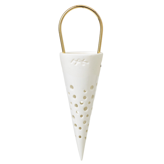 Kähler Nobili julstrut15 cm, snövit