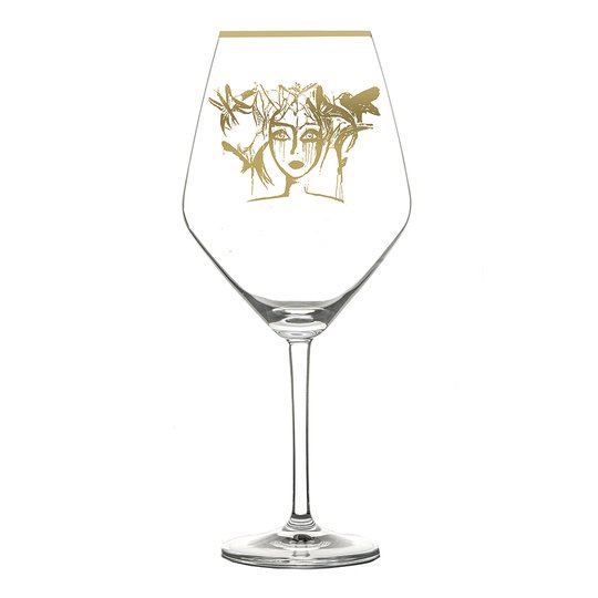 Carolina Gynning - Rödvinsglas Slice of Life Gold 75 cl