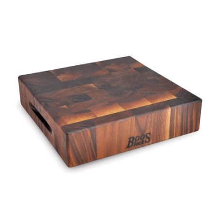 Skärbräda Butcher Block Valnöt 46x46 cm