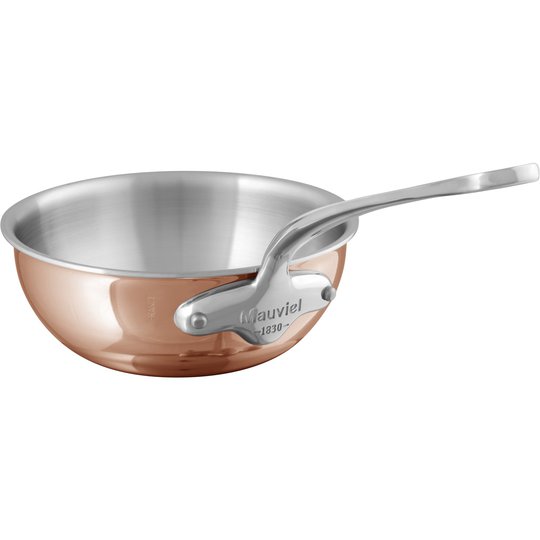 Mauviel M’6s rundad sautépanna, 2 liter
