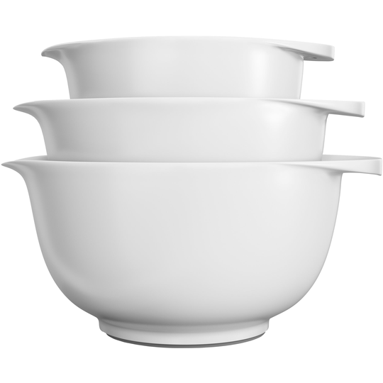 Rosti Victoria skålset, 2+3+4 liter, vit