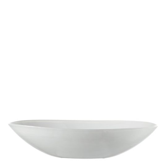 Leonardo - Alabastro Skål oval 32 cm Vit