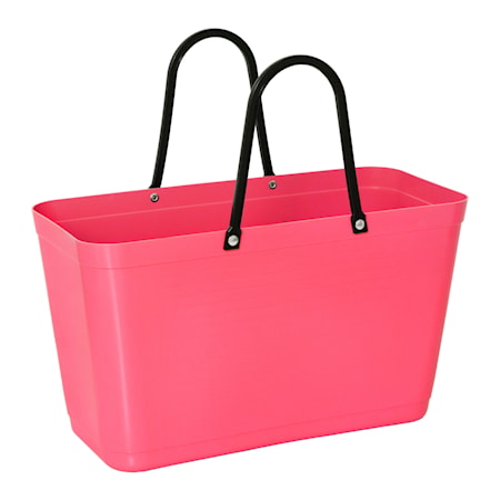 Väska Stor Green Plastic Tropikrosa