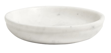 Skål Liten Vit Marmor