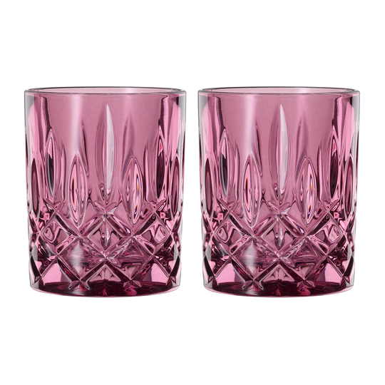 Nachtmann Noblesse tumblerglas 2-pack, 29,5 cl, lila/röd