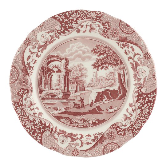 Spode - Cranberry Italian Tallrik 27 cm