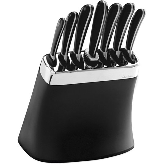 Robert Welch Signature Knivset i knivblock med 6 st knivar och Skärpstav