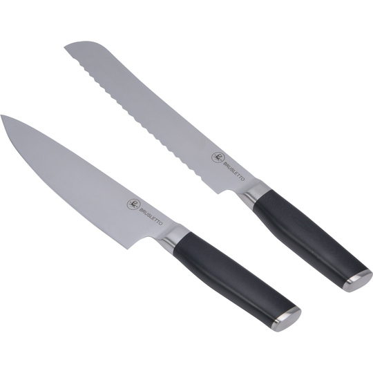 Brusletto Knivset 2 delar, svart