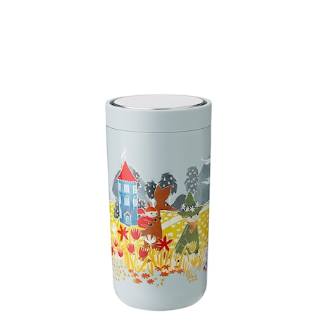 To Go Click to go cup, 0,2 l. - sky - Moomin