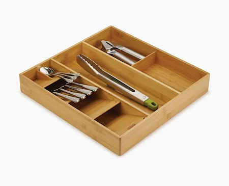 DrawerStore Besticklåda 38.6x39.8 cm Bambu