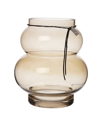 Glasvas Kastanj d12xh21,5 cm