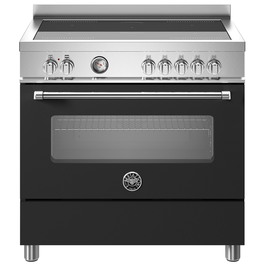 Bertazzoni MAS95I1ENET Master induktionsspis med singelugn, 90 cm, mattsvart