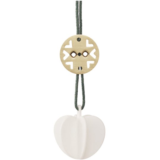 Stelton Nordic julornament hjärta, mini - keramik
