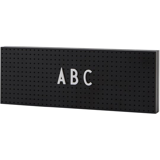 Design Letters The Sign Message Board Liten, svart