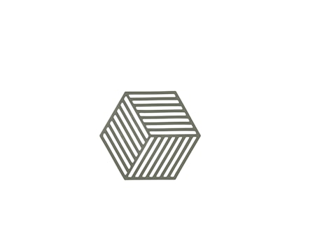 Zone Denmark Hexagon Grytunderlägg Olive Taupe