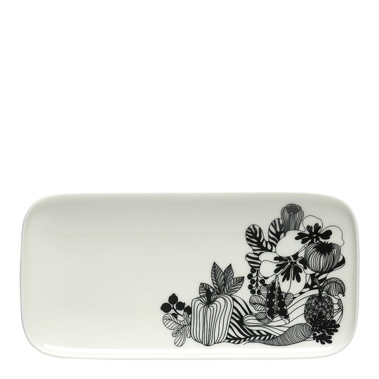 Marimekko - Siirtolapuutarha Tallrik flat 12x24,5 cm