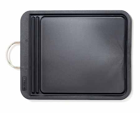Plastskärbräda svart 36,5x26,5x1,3 cm