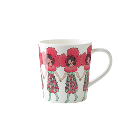 Elsa Beskow Mugg m öra Vallmo 40 cl