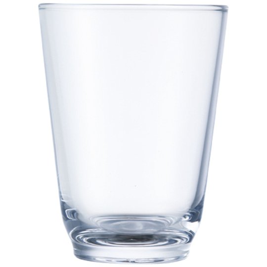Kinto HIBI-vattenglas (350 ml), klart/genomskinligt